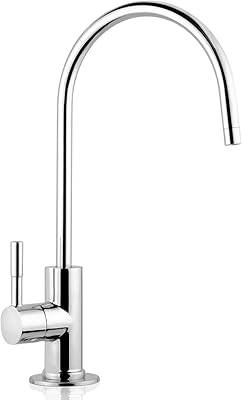 Robinet d'eau potable anti-plomb, style moderne, robinet d'eau à bec haut, chrome. La boutique en ligne DIAYTAR COTE D'IVOIRE présente une grande variété de produits, allant de l'électronique à la mode, en passant par les produits de beauté et les articles pour la maison. Les clients peuvent profiter d'une expérience d'achat en ligne fluide et pratique.