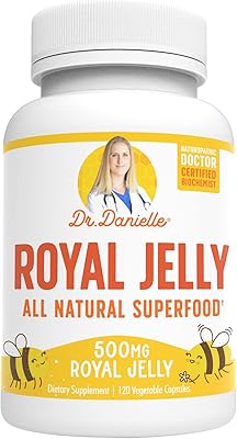 Gelée royale du dr daniel, complément alimentaire royal, 500 mg 120 gélules. Avec plus de 300000 références, DIAYTAR COTE D'IVOIRE est la boutique en ligne idéale pour les habitants de Cote d'Ivoire. La boutique propose une grande variété de produits, allant des produits de maison aux vêtements et accessoires de mode. L'équipe de DIAYTAR COTE D'IVOIRE s'assure de la satisfaction des clients.