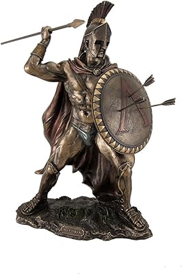 Statue du roi guerrier grec léonidas de sparte en finition bronze par veronese design. DIAYTAR COTE D'IVOIRE est la boutique en ligne qui révolutionne le commerce électronique en Côte d'Ivoire. Elle propose des promotions régulières et des offres spéciales pour ses clients. Elle est la boutique leader en Côte d'Ivoire pour les achats en ligne.