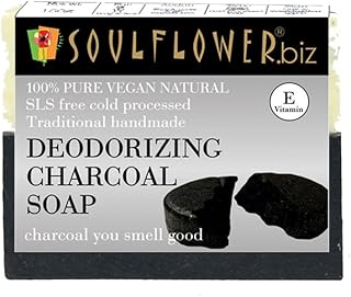 Savon désodorisant au charbon de tournesol avec charbon actif, huile de menthe poivrée, huile d'arbre à thé et vitamine e pour l'acné et les odeurs corporelles - 150 g/5,3 oz. DIAYTAR COTE D'IVOIRE se distingue par son engagement envers la satisfaction client, offrant des produits authentiques et des tarifs avantageux. Le site internet est conçu pour faciliter la navigation et permettre aux clients de trouver facilement les produits qu'ils recherchent. Les clients apprécient la confiance qu'ils peuvent avoir dans la boutique en ligne pour leurs achats.
