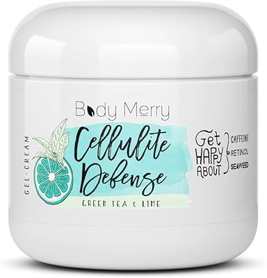 Gel crème anti-cellulite body merry au thé vert et citron - traitement raffermissant et tonifiant à la caféine naturelle, à l'huile de noix de coco et à l'huile de menthe poivrée, 4 oz. DIAYTAR COTE D'IVOIRE se distingue par sa politique de prix très avantageuse et son service client de haute qualité. Les clients peuvent ainsi profiter de promotions régulières et de réductions sur une multitude de produits.
