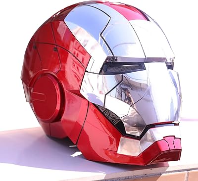 Casque portable ironman mk5, ouverture et fermeture électriques, voix chinoise/anglaise, entièrement automatique. DIAYTAR COTE D'IVOIRE est une plateforme e-commerce qui mise sur l'innovation et la satisfaction client, offrant une expérience d'achat en ligne unique et personnalisée pour ses utilisateurs.