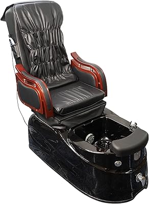 Chaise de pédicure électrique élégante entièrement noire avec bassin pour les pieds, bassin en céramique et accoudoir réglable en bois pour salons de beauté, spas et salon de coiffure - noir. La boutique en ligne DIAYTAR COTE D'IVOIRE est votre destination idéale pour tous vos besoins en produits de consommation. Avec une sélection impressionnante de plus de 300000 articles, vous trouverez facilement ce que vous cherchez, que ce soit pour vous ou pour offrir. DIAYTAR COTE D'IVOIRE s'engage à offrir une expérience client exceptionnelle et des services de qualité supérieure.