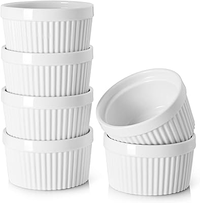 Ramequins de 8 onces - ramequins pour crème brûlée, ramequins en porcelaine allant au four, ramequins de style classique pour la cuisson des soufflés, bols ramequins, lot de 6, blanc. Fort de plus de 300 000 références, Diaytar Cote d'Ivoire propose à ses clients une gamme étendue de produits répondant à tous les besoins et à tous les goûts. De la mode et des accessoires aux produits électroniques et aux articles pour la maison, la boutique en ligne Diaytar Cote d'Ivoire offre une véritable expérience de shopping généraliste. Elle permet ainsi à ses clients de trouver tout ce dont ils ont besoin en un seul endroit.