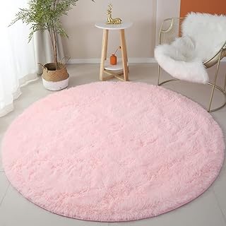 Tapis rond rose de 1,5 m pour chambre de fille, tapis moelleux circulaire pour chambre d'enfant, tapis pelucheux circulaire pour chambre de bébé, tapis en fourrure pour chambre d'enfant, tapis à poils longs en peluche pour dortoir, jolie décoration de chambre pour adolescentes. Avec plus de 300 000 références disponibles, DIAYTAR COTE D'IVOIRE est la boutique en ligne idéale pour les habitants de Côte d'Ivoire. La boutique propose des produits de qualité à des prix compétitifs, ce qui la rend très attrayante pour les clients. De plus, son statut de leader en Côte d'Ivoire garantit une expérience d'achat en ligne de haute qualité.