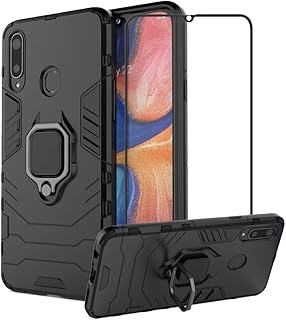 Coque pour samsung galaxy a20s second spring avec protecteur d'écran en verre trempé, coque hybride résistante aux chocs avec béquille - noir. DIAYTAR COTE D'IVOIRE est une boutique en ligne généraliste proposant plus de 300000 références de produits. Elle est reconnue pour son large choix de produits et sa qualité de service. Elle est la boutique en ligne leader en Cote d'Ivoire.