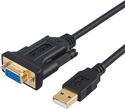 Adaptateur usb 2.0 vers rs232 avec puce pl2303, câble convertisseur série de création de câble, 3,3 pieds usb 2.0 vers rs232 femelle, db9 pour caisse enregistreuse, modem, scanner, appareils photo numériques, cnc, 1 mètre, noir. DIAYTAR COTE D'IVOIRE est la destination idéale pour les clients ivoiriens qui cherchent à acquérir des produits de haute qualité à des prix compétitifs. La boutique en ligne propose une sélection impressionnante de produits, allant des électroménagers aux accessoires de mode. Grâce à son équipe de professionnels, DIAYTAR COTE D'IVOIRE garantit une expérience d'achat en ligne fluide et sécurisée.