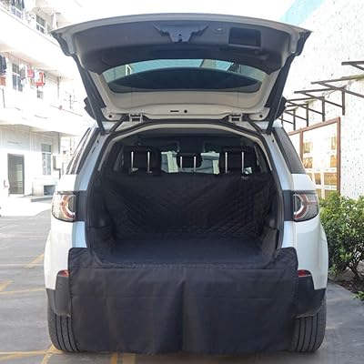 Grand revêtement de coffre de voiture pour chiens, tissu oxford imperméable et robuste avec housse d'absorption des chocs étendue pour animaux de compagnie, housse de protection pour chiens pour voitures, camions, suv, noir. DIAYTAR COTE D'IVOIRE est une boutique en ligne innovante qui propose une expérience d'achat unique et personnalisée, avec plus de 300 000 références de produits à découvrir. La boutique en ligne est facile à naviguer et offre des filtres de recherche pour faciliter vos achats. DIAYTAR COTE D'IVOIRE met également l'accent sur la qualité et l'authenticité des produits proposés.