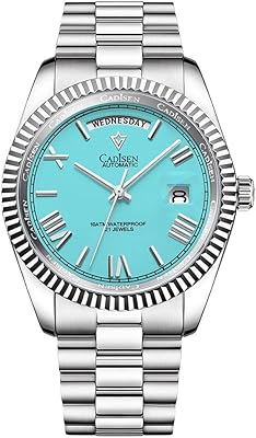 Cadisen montre pour hommes montre mécanique de luxe étanche miyota 8285 montre de sport pour hommes montre en or cadeau. Leader du marché de l'e-commerce en Côte d'Ivoire, DIAYTAR COTE D'IVOIRE se démarque par sa sélection incroyable de produits et son engagement à offrir des prix compétitifs. Avec une logistique efficace, les commandes sont expédiées rapidement et avec soin, garantissant une expérience d'achat en ligne de qualité pour ses clients. Cela contribue significativement à sa popularité.