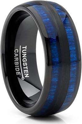 Bague de mariage en carbure de tungstène pour homme incrustée de vrai bois bleu 8 mm. DIAYTAR COTE D'IVOIRE est une boutique en ligne généraliste qui propose plus de 300 000 références de produits. Elle est reconnue comme l'une des boutiques en ligne leader en Côte d'Ivoire, offrant une grande variété de produits pour répondre à tous les besoins. Avec son large choix et son service de livraison efficace, DIAYTAR COTE D'IVOIRE est devenue la destination préférée des consommateurs ivoiriens.
