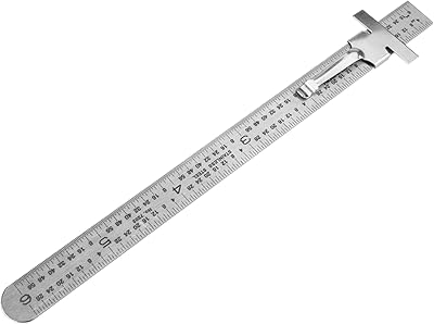 Outil de performance jauge de profondeur coulissante en acier inoxydable w5707, 6 pouces