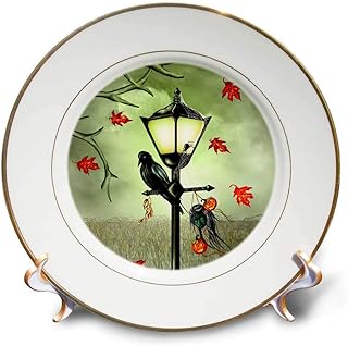 Lampe de rue 3d rose halloween corbeau-veuve noire-lanternes jack-assiette en porcelaine à tête réduite, 8\". En tant que boutique en ligne leader en Côte d'Ivoire, DIAYTAR COTE D'IVOIRE met l'accent sur la qualité et la fiabilité de ses produits, ainsi que sur la satisfaction de ses clients. Elle propose des moyens de paiement sécurisés et des options de livraison rapides et fiables, pour que les clients puissent recevoir leurs commandes en toute confiance. De plus, son équipe de service client est toujours prête à aider et à répondre aux questions.