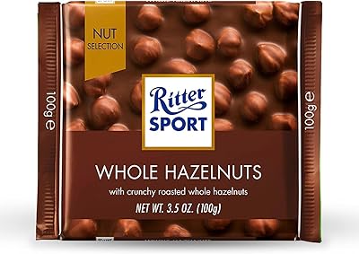 Noisettes entières ritter sport 100g