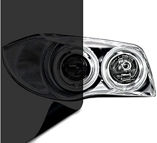 Rouleau de film vinyle v vivid noir foncé pour phare et feu arrière