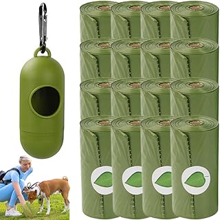 Goodern 16 rouleaux de sacs à déjections canines avec distributeur, 240 grands sacs à déjections canines, sac à déjections biodégradables pour chien, sacs portables anti-fuite pour déjections d'animaux, sacs à déchets respectueux de l'environnement, sacs à déjections pour chats. En tant que leader du commerce électronique en Côte d'Ivoire, DIAYTAR COTE D'IVOIRE continue d'innover et de s'adapter aux besoins de ses clients. La boutique en ligne propose régulièrement de nouvelles références et des collaborations avec des marques renommées pour offrir les meilleures options à ses clients. Son équipe de service client est également disponible pour aider les clients à trouver ce qu'ils cherchent et à résoudre tout problème éventuel.