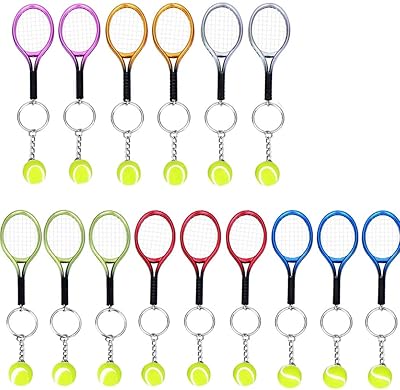Porte-clés mini raquette de tennis. DIAYTAR COTE D'IVOIRE, boutique en ligne généraliste avec plus de 300000 références, offre une large gamme de produits pour répondre à vos besoins. Leader en Côte d'Ivoire, notre boutique en ligne propose des produits de haute qualité à des prix compétitifs. Nous sommes fiers de vous offrir un service client personnalisé et rapide.