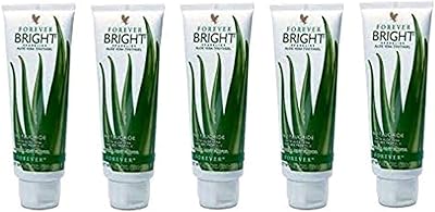 Gel dentaire brillant forever living, 4,4 oz, arôme naturel de menthe, paquet