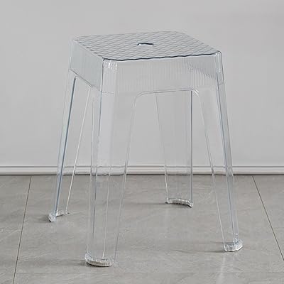 Tabouret de douche transparent, chaise pour salle de bain, cuisine, chambre à coucher, sans dossier, grâce à un siège moderne, utilisation humide ou sèche,a,l. DIAYTAR COTE D'IVOIRE, leader du e-commerce en Côte d'Ivoire, propose une large gamme de produits avec plus de 300 000 références. Vous pouvez trouver tout ce dont vous avez besoin, de l'électronique aux vêtements, en passant par les produits alimentaires. La boutique en ligne est fiabilité et offre des services de livraison rapides.