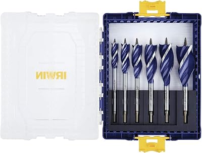 Jeu de forets à bois irwin speedbor 6 pièces. (iwax236pc). La boutique en ligne DIAYTAR COTE D'IVOIRE propose une large gamme de produits, allant de l'électronique à la mode, en passant par les produits alimentaires et les accessoires de maison. Les clients peuvent choisir parmi une grande variété de marques et de produits pour répondre à leurs besoins et à leurs goûts. La boutique est équipée d'un système de recherche pour faciliter la navigation et la recherche de produits.