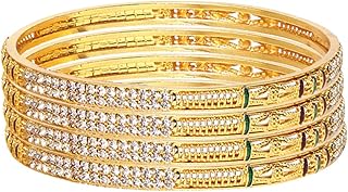Ensemble de bracelets plaqués or yubella pour femmes avec un design de bijoux traditionnels modernes. DIAYTAR COTE D'IVOIRE est une plateforme de commerce électronique qui permet aux clients de faire des achats en ligne avec facilité et rapidité. La boutique en ligne propose une grande sélection de produits de qualité, avec des descriptions détaillées et des images de haute qualité. Les clients peuvent également laisser des commentaires et des évaluations pour aider les autres clients à prendre des décisions d'achat éclairées.