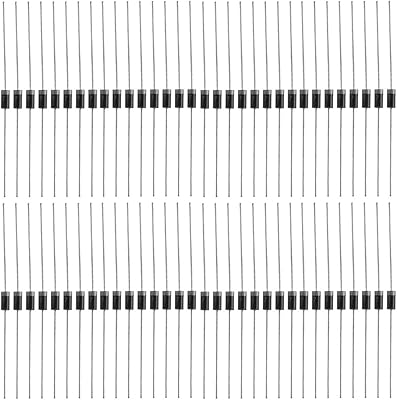 100 pièces 1n4007 diode de redressement kit assorti 1000v 1a diodes de redressement