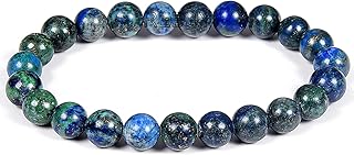 Bracelet en cristal de thérapie avec pierres précieuses azurite, bracelet de bijoux pour hommes et femmes, couleur bleue, taille de perle 8 mm, pierre d'azurite, pierre d'azurite semi-précieuse. La boutique en ligne DIAYTAR COTE D'IVOIRE est le point de départ idéal pour les consommateurs ivoiriens qui recherchent une expérience de magasinage pratique et abordable. Avec une vaste gamme de produits, y compris des produits alimentaires, des vêtements et des articles ménagers, DIAYTAR COTE D'IVOIRE a tout ce qu'il faut pour satisfaire les besoins des clients. La boutique en ligne propose également un large choix de modes de paiement et de livraison.