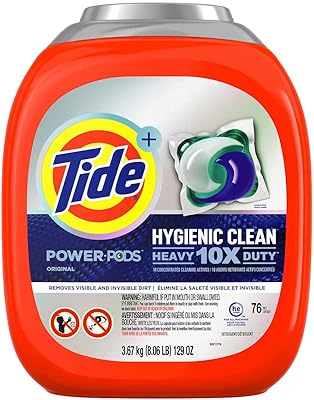 Sacs de lessive tide hygenic clean 10x heavy duty powerpods, original, 76 pièces, pour saleté visible et invisible, 3,67 kg. Avec plus de 300 000 références au catalogue, DIAYTAR COTE D'IVOIRE est le premier choix pour de nombreux Ivoiriens qui cherchent à acheter en ligne. La boutique propose des produits de qualité à des prix abordables, ce qui lui permet de maintenir sa position de leader sur le marché ivoirien de l'e-commerce. La diversité des produits et les services de qualité offerts contribuent à sa réussite.