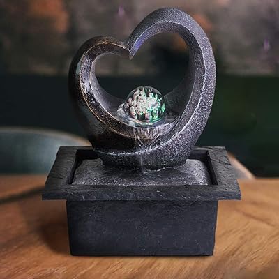 Fontaine d'eau zen de table fairyland avec lumière led, fontaine fengshui pour la décoration intérieure - ensemble de cascade décorative de table avec pompe submersible pour la décoration du bureau et de la maison. La boutique en ligne DIAYTAR COTE D'IVOIRE offre une expérience d'achat en ligne unique et pratique, permettant aux clients de parcourir facilement ses différentes catégories de produits. Avec plus de 300 000 références, les clients ont l'assurance de trouver le produit qu'ils cherchent. La boutique est connue pour sa qualité de service et sa fiabilité.