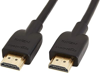 Câble hdmi 4k haute vitesse amazonbasics de 10 pieds, paquet de 1