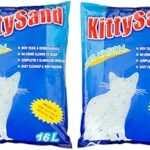 Litre pour chat crystal kitty sand plain 16 litres - paquet de 2