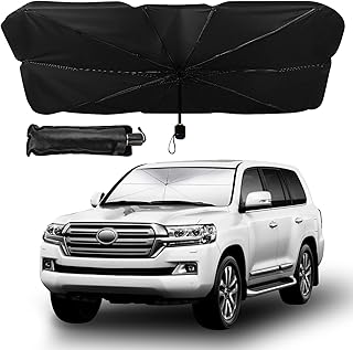 Pare-soleil pour pare-brise de voiture winpower, parasol résistant à la chaleur, 125 x