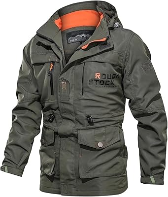 Vestes et manteaux jahili pour hommes, veste militaire printemps-automne pour hommes, manteau