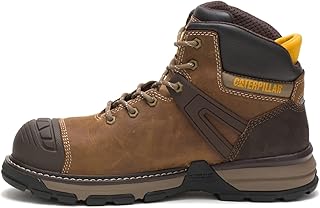 Bottes de travail imperméables caterpillar exavator superlite à bout nano pour hommes