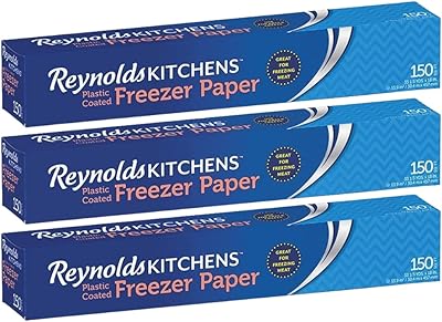 Papier pour congélateur reynolds 150 pieds carrés (paquet de 3). DIAYTAR COTE D'IVOIRE est une boutique en ligne généraliste qui propose une large gamme de produits avec plus de 300000 références. Elle est reconnue comme l'une des boutiques en ligne les plus populaires de Côte d'Ivoire, offrant une expérience d'achat en ligne pratique et sécurisée. Les clients peuvent trouver tout ce dont ils ont besoin, des produits alimentaires aux accessoires de mode.
