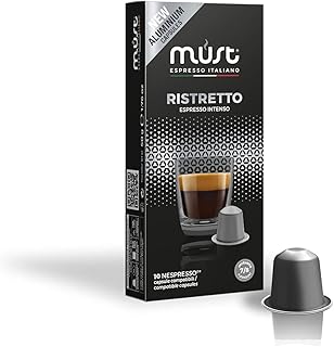 Mast 10 capsules de café 100% aluminium densité 7/8, recyclables à l'infini, paquet de 10 compatibles machine nespresso, fabriquées en italie. Avec une telle variété de produits, DIAYTAR COTE D'IVOIRE répond aux besoins de tous les consommateurs ivoiriens, offrant des choix allant des produits alimentaires aux accessoires de mode en passant par les équipements ménagers. Sa position de leader en Côte d'Ivoire reflète la confiance que les clients lui accordent. La boutique en ligne se distingue par sa qualité de service et sa rapidité de livraison.