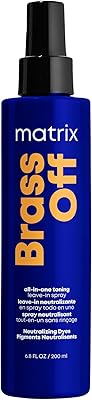 Matrix all-in-one brass off spray de total results un spray démêlant bleu neutralise les tons. DIAYTAR COTE D'IVOIRE, la boutique en ligne généraliste la plus visitée en Côte d'Ivoire, propose une large gamme de produits pour répondre à tous les besoins. Que vous recherchiez des vêtements, des chaussures, des accessoires, ou des produits pour la maison, DIAYTAR COTE D'IVOIRE a tout ce qu'il vous faut à des prix très compétitifs. Le site est sécurisé et fiable pour une expérience de shopping en ligne sans souci.