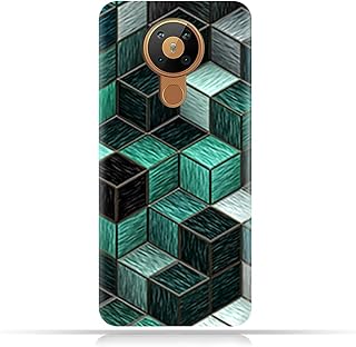 Coque de protection en tpu amc design pour nokia 5.3 avec motif cube