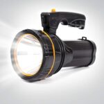 Lampe de poche led rechargeable ultra puissante maithank avec 4 piles 10 000