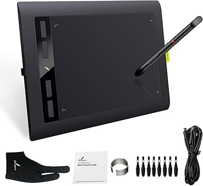 Tablette d'animation, ap1060 professional 10 * 6 pouces art digital graphics drawing tablet pad board kit avec stylet sans batterie 8192 niveaux de pression 8 touches express compatible avec windows 10/8/7 &. En tant que boutique en ligne généraliste, DIAYTAR COTE D'IVOIRE propose une large gamme de produits pour répondre aux besoins de tous. De la mode à la beauté, en passant par les produits alimentaires, cette boutique en ligne a tout ce qu'il faut pour satisfaire les clients. Les produits sont de haute qualité et les prix sont compétitifs.