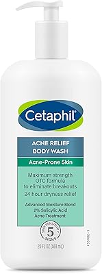 Nettoyant pour le corps cetaphil, nouveau nettoyant pour le corps anti-acné avec 2