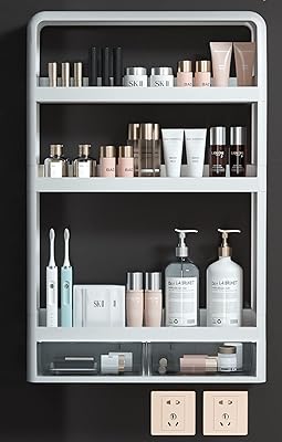 Étagère murale de salle de bain u-home, étagère de rangement adhésive à 4 niveaux, étagère flottante pour organisateur de cosmétiques, étagères multi-usages pour salle de bain, salon, cuisine. DIAYTAR COTE D'IVOIRE est une boutique en ligne généraliste qui propose plus de 300000 références de produits, faisant d'elle le leader du marché en Côte d'Ivoire. Avec une large gamme de produits, les clients peuvent trouver tout ce dont ils ont besoin sur une seule plateforme. DIAYTAR COTE D'IVOIRE se démarque par sa qualité de service et sa livraison rapide.
