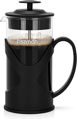 Cafetière à piston fissman 350 ml, série liberica pour les amateurs de thé
