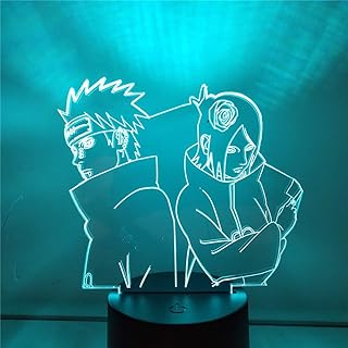 Figurines d'action et de jeu 3d naruto pain conan shippuden avec éclairage