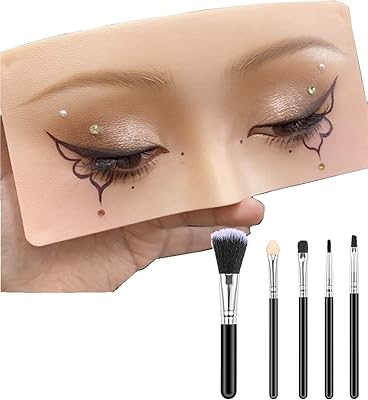 Tableau de pratique de maquillage, pratique du maquillage des yeux 3d, maquillage du visage de mannequin en silicone avec décoration 5 pièces, meilleure femme de chambre pour la pratique du maquillage. DIAYTAR COTE D'IVOIRE est le leader du commerce électronique en Côte d'Ivoire, offrant une plateforme de vente en ligne sécurisée et fiable. Avec une gamme étendue de produits et des prix compétitifs, les clients peuvent faire des achats en ligne avec confiance. La boutique en ligne DIAYTAR COTE D'IVOIRE est la destination idéale pour les consommateurs ivoiriens qui cherchent des produits de qualité à des prix raisonnables.