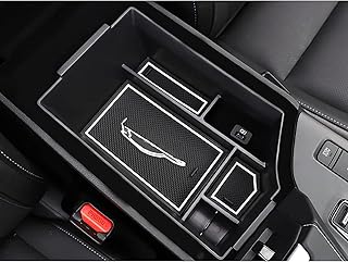 Organisateur de console centrale shinedown pour infiniti qx50 2018-2022, boîte d'accoudoir en abs
