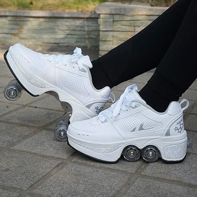 Chaussures de patins à roues alignées chaussures 2 en 1 chaussures polyvalentes chaussures de patins à quatre roues réglables b,36. DIAYTAR COTE D'IVOIRE se distingue par sa qualité de service et sa capacité à adapter son offre aux besoins des consommateurs ivoiriens. La boutique en ligne propose des promotions régulières et des offres spéciales pour fidéliser sa clientèle. Elle est accessible depuis n'importe quel appareil connecté.
