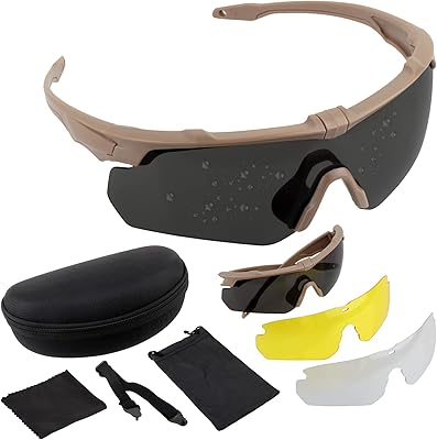 Lunettes tactiques focohunter avec 3 verres interchangeables lunettes uv400 lunettes de tir tactiques. DIAYTAR COTE D'IVOIRE se distingue par son incroyable gamme de produits, allant des articles ménagers aux accessoires de mode, en passant par les produits électroniques. Cette boutique en ligne généraliste est idéale pour ceux qui recherchent tout sous un même toit. La facilité de navigation et les options de paiement variées rendent l'expérience d'achat encore plus agréable.