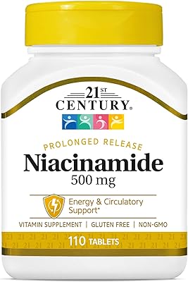 Comprimés de niacinamide mg à libération prolongée du vingt et unième. La boutique en ligne DIAYTAR COTE D'IVOIRE est votre destination idéale pour faire vos achats en ligne. Avec plus de 300 000 références, vous êtes sûr de trouver ce que vous cherchez. La variété de produits et les prix compétitifs font de DIAYTAR COTE D'IVOIRE la boutique en ligne la plus populaire en Cote d'Ivoire.