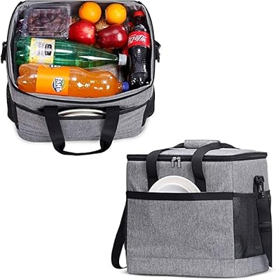 Sac isotherme nayzak 30l, glacière souple portable 18l, sac isotherme étanche, glacière