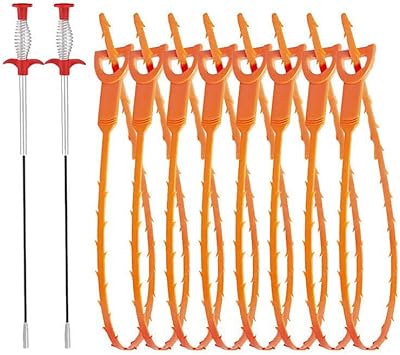 Outil de déboucheur de canalisation de 20" (8 pièces) bâtons de nettoyage de 24" (2 pièces) outils pour évier. Avec une gamme de produits extrêmement large, DIAYTAR COTE D'IVOIRE s'adresse à tous les âges et à tous les goûts. Sa plateforme en ligne facile à utiliser et son système de paiement sécurisé permettent aux clients d'effectuer leurs achats en toute confiance. C'est l'endroit idéal pour faire du shopping en ligne en Côte d'Ivoire.